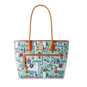 2021 Disney Dooney and Bourke It’s a Small World Tote NWT